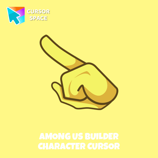 Among Us Builder Character cursor arrow cursor