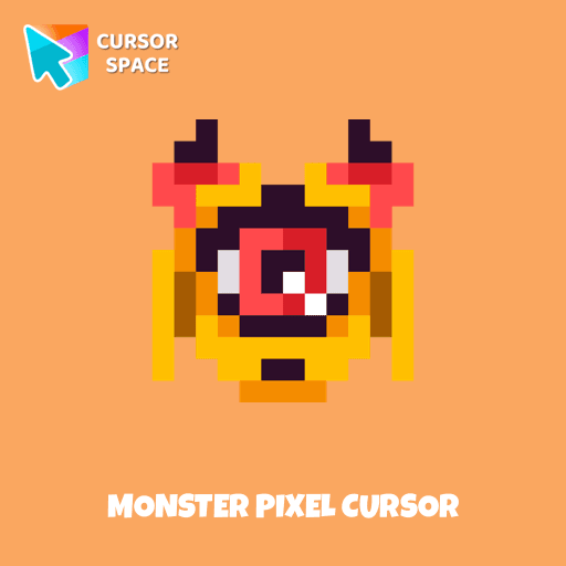 Monster Pixel cursor